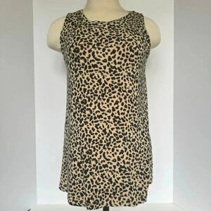 Tank top Nine west animal print size M soft spun